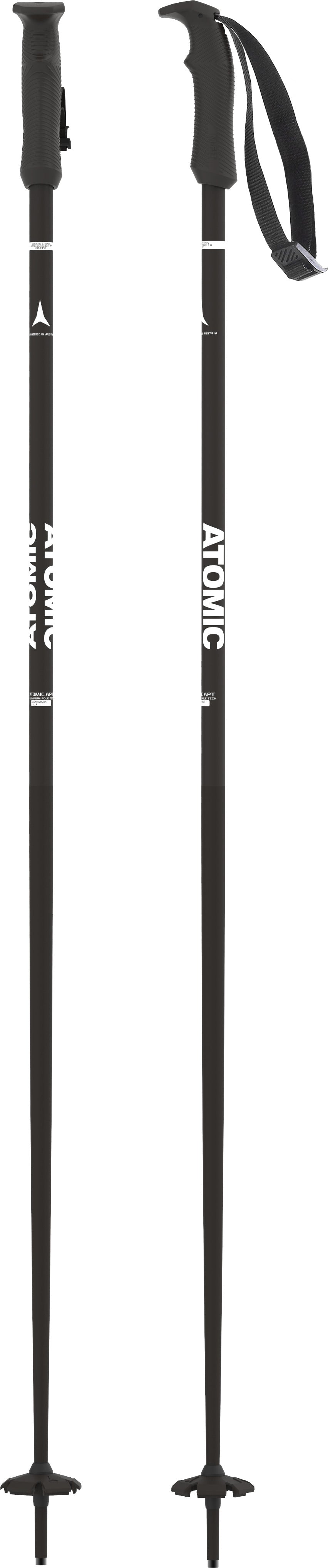 Bastoncini Da Sci Atomic AMT All Mountain 125 Cm – Leggeri In Alluminio, Impugnatura Ergonomica, Rondella 60 Mm, Punta In Acciaio